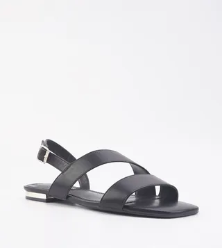 LOGAN Slingback Flat Sandals