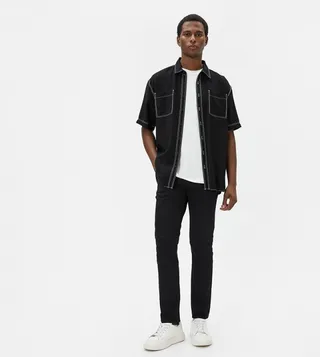 Mid-Rise Slim Fit Jeans