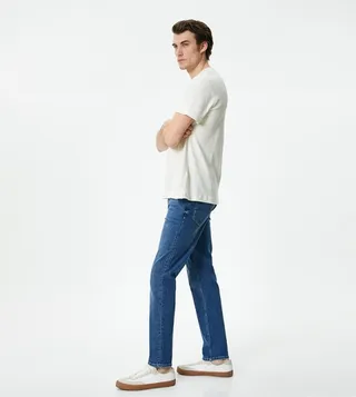 Mid-Rise Slim Fit Jeans