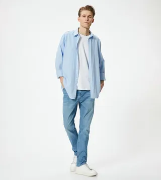 Mid-Rise Slim Fit Jeans