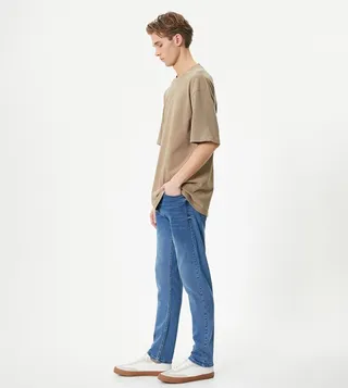 Mid-Rise Slim Fit Jeans