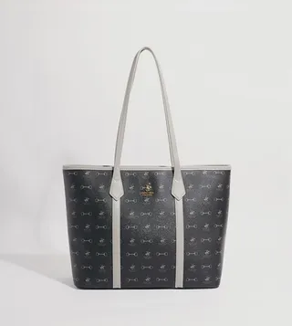 Logo Printed Tote Bag