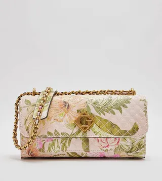 Floral Print Crossbody Bag