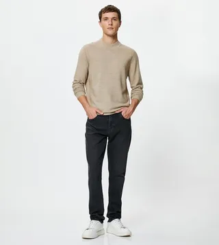Knitted Long Sleeves Sweater