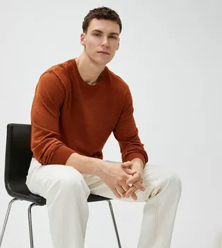 Knitted Long Sleeves Sweater