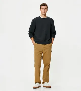 Ribbed Long Sleeves Sweater