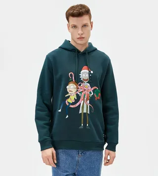 Rick and Morty Licensed Printed Hoodie