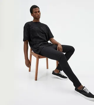 Low-Waist Skinny Fit Jeans