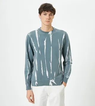 Printed Long Sleeves Sweatshirt