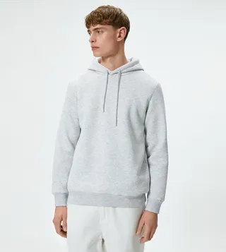 Solid Long Sleeves Hoodie