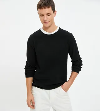 Knitted Long Sleeves Sweater