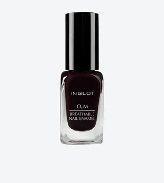 O2m Breathable Nail Enamel 691- Dark Brown