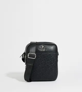 Logo Embossed Reporter Bag