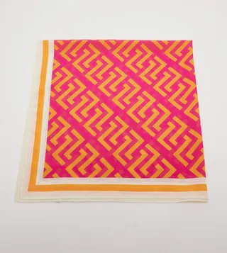 GANNALERIA Lightweight Tribal Print Scarf