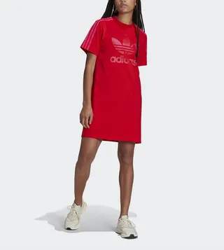 Marimekko Trefoil Print Infill Tee Dress
