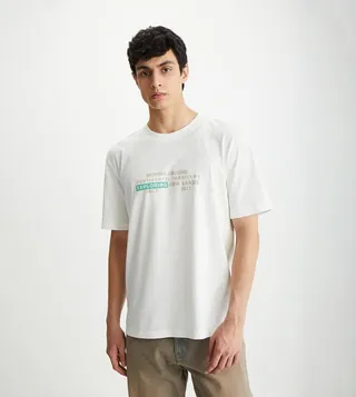 Printed Crew Neck T-Shirt