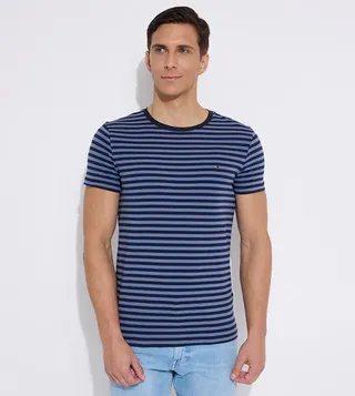 Striped Short Sleeves T-Shirt