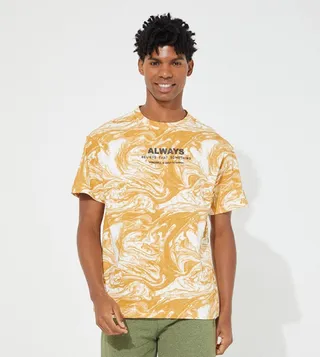 All Over Print Casual T-Shirt