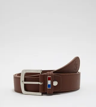 Buckle Closure Leather Belt