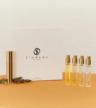 l'odeur EDP Giftset by Shouq Artist, 4 x 12 ml