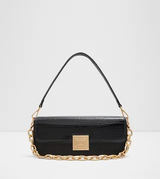 REMMINGTON Textured Chain Detail Shoulder Bag