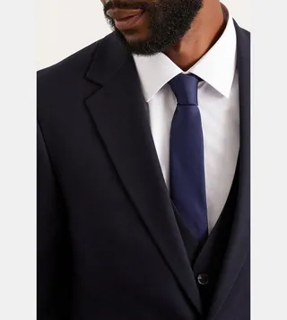 Slim Navy Tie
