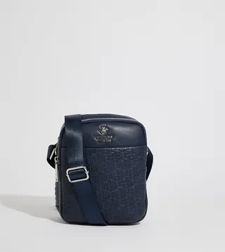 Logo Embossed Reporter Bag
