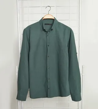 Solid Long Sleeves Shirt