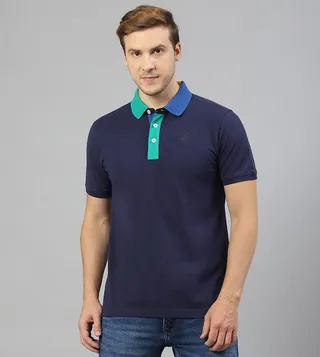 Logo Embroidered Short Sleeves Polo T-Shirt
