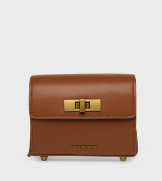 BMINSK Twist-Lock Crossbody Bag