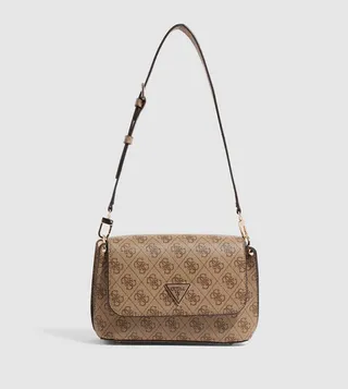 Monogram Patterned Shoulder Bag 