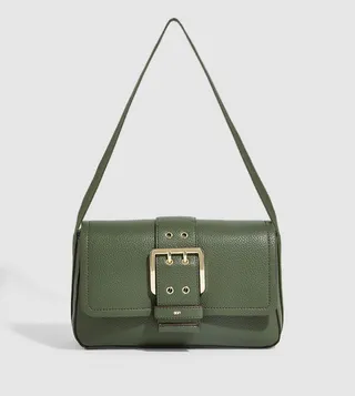 RITA Textured Flap Shoulder Bag
