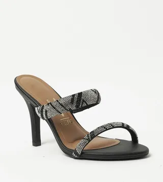 ANGELIQUE Embellished Heel Sandals