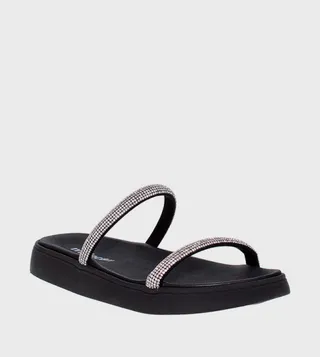 AUGUST Embellished Flatform Sandals
