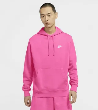 Logo Printed Club Po Hoodie