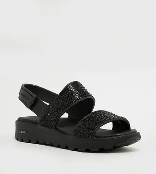 ARCH FIT FOOTSTEPS Embellished Comfort Sandals