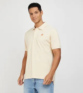 Logo Embroidered Short Sleeves Polo T-Shirt