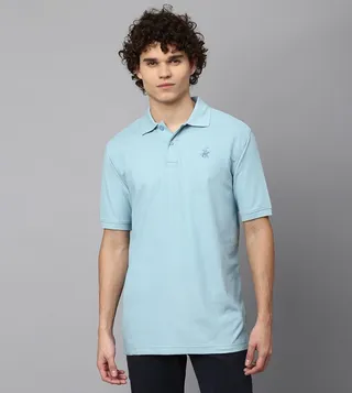 Logo Embroidered Polo T-Shirt