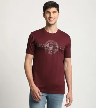 Logo Print Short Sleeves T-Shirt