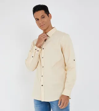 Solid Long Sleeves Shirt
