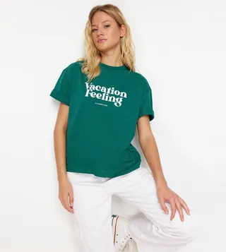 Printed Short Sleeves T-Shirt