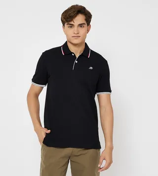 Aero Men's Contrast Trim Polo T-Shirt
