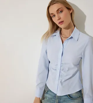Solid Long Sleeves Shirt