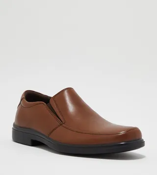 Plain Toe Slip On Formal Shoes