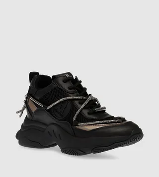 MOTOCROSS Embellished Lace-Up Sneakers