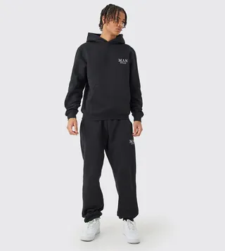 Printed Hooded Set