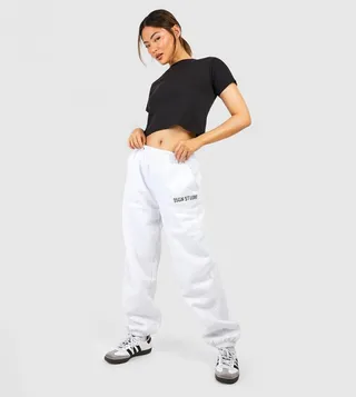Design Studio Applique Oversized Joggers