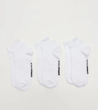 Pack of 3 Logo Detail Ankle Socks