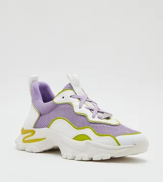 MANERVA Color Block Lace Up Shoes