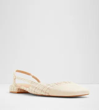 AMANDINE Square Toe Sling Back Sandals